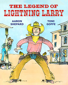 Book cover: The Legend of Lightning Larry